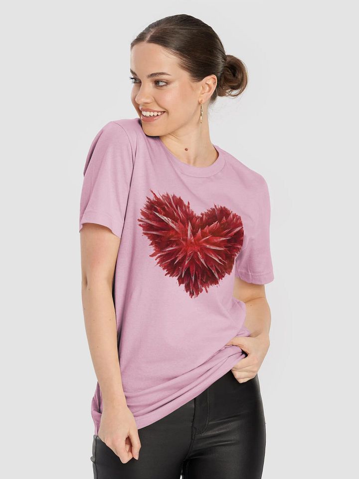 Heart made from crystal shards product image (2)