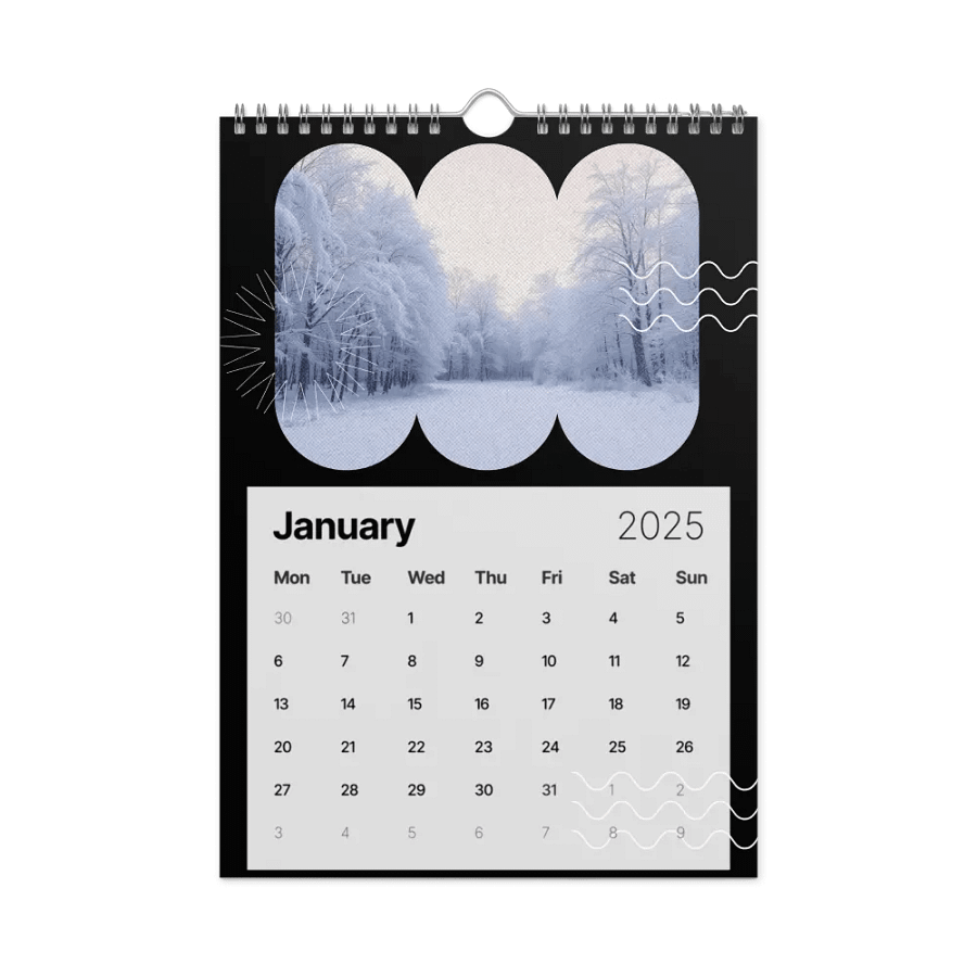 SEASONAL NATURE WALL CALENDAR 2025 product image (6)
