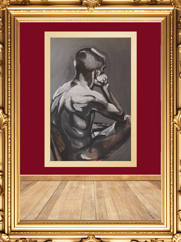 Thinker Framed Print product image (1)