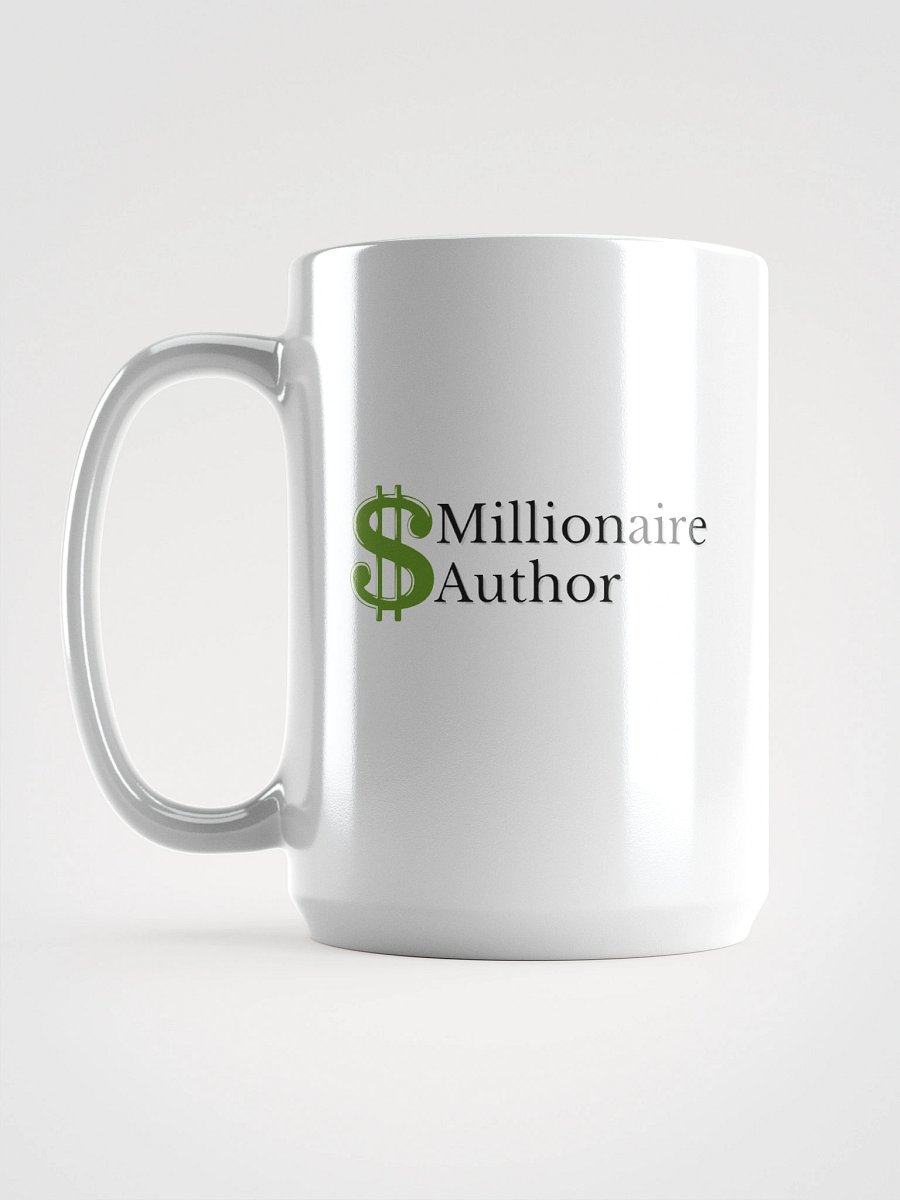 Millionaire Author Mug, Gifts for Authors, Author Gift, Dollar Sign Mug, Abundance Mug, Millionaire Mindset product image (6)