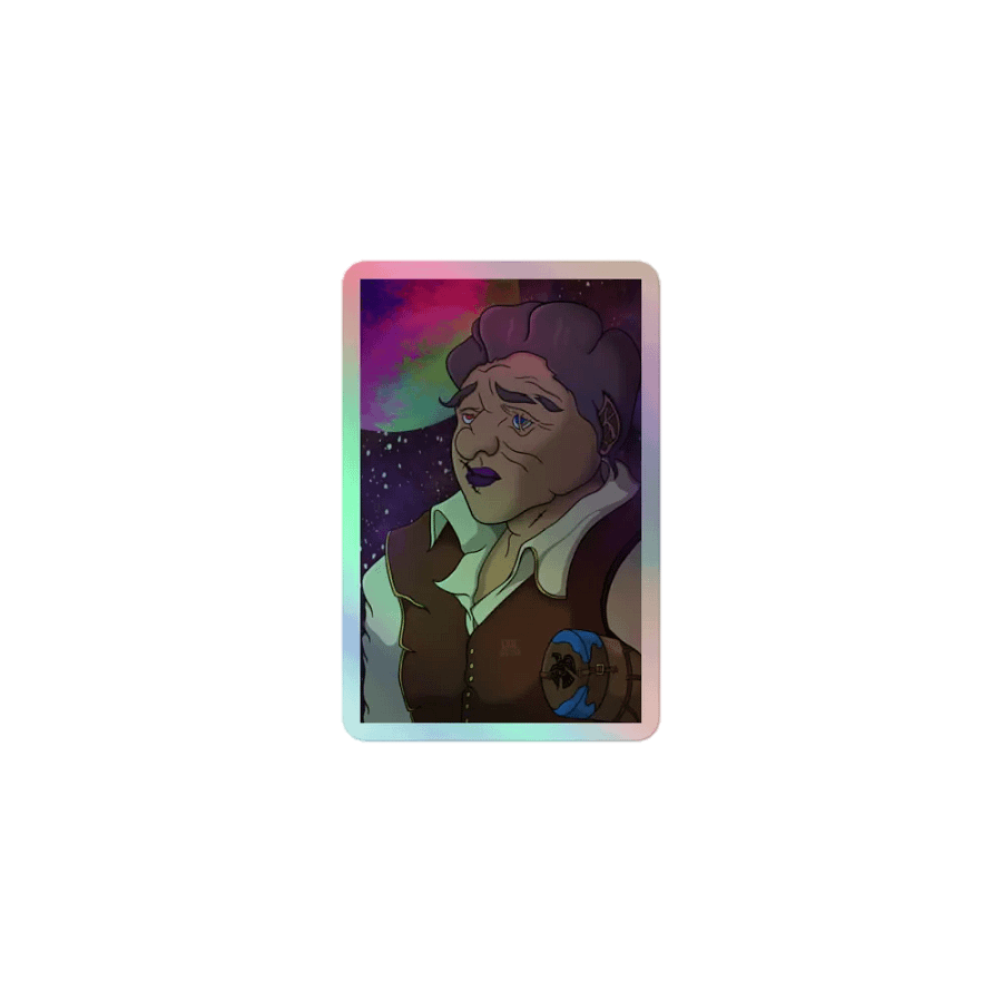 Azeath Holographic Sticker product image (1)