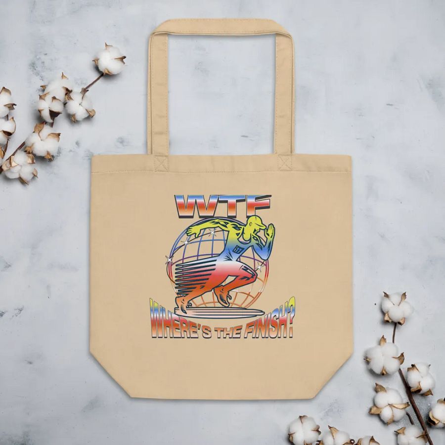 WTF Where's The Finish? Runner Global Tote product image (4)