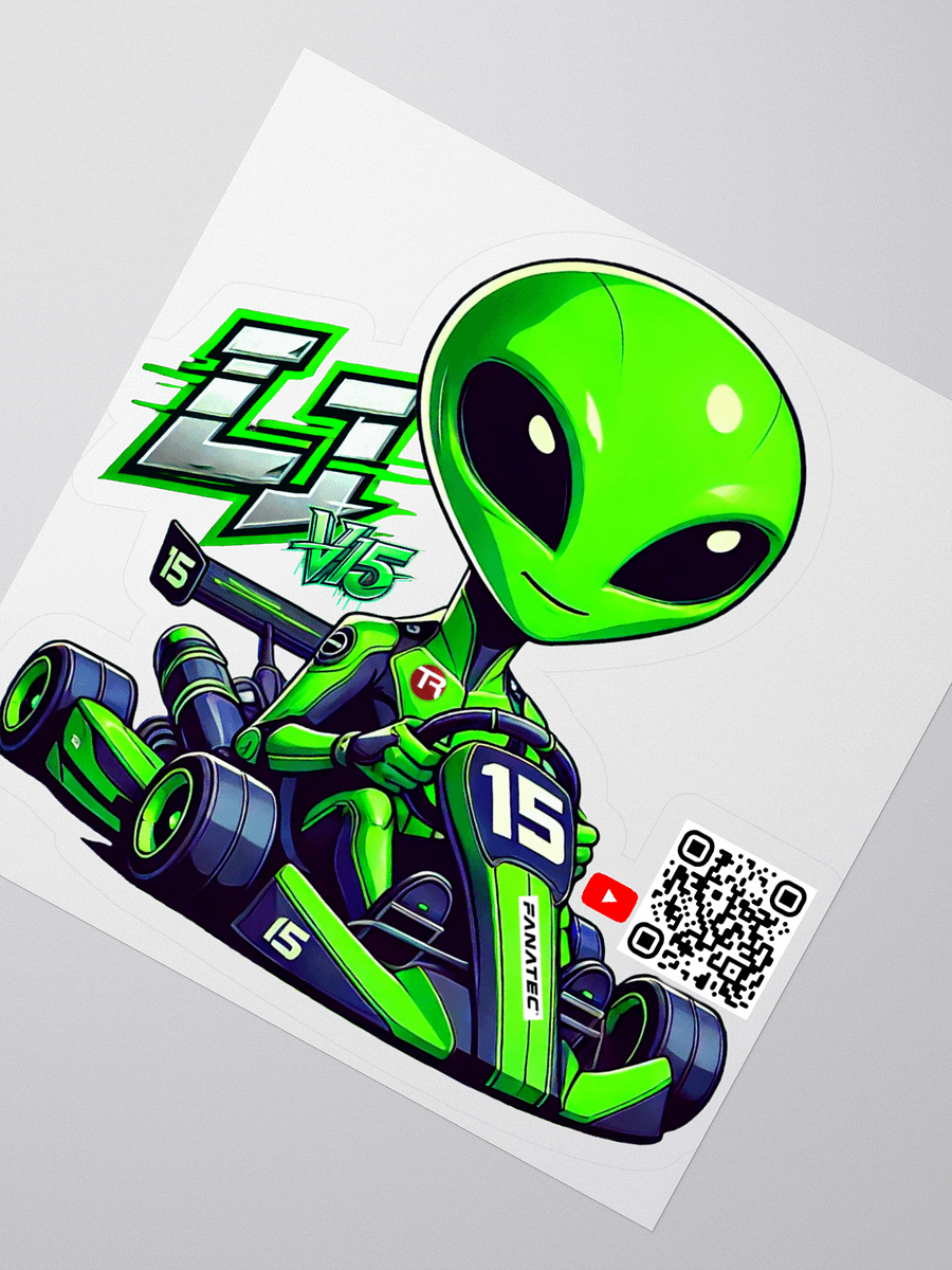 Bob the Alien – LJv15 Sticker product image (2)