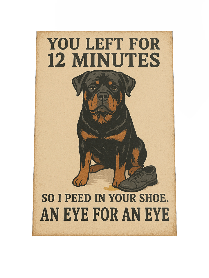 Revengeful Rottweiler Poster product image (2)