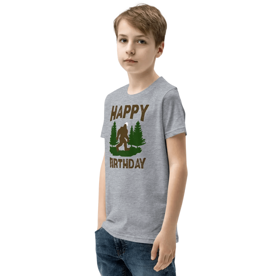 Happy Birthday (Bigfoot) T-Shirt For Kids product image (16)