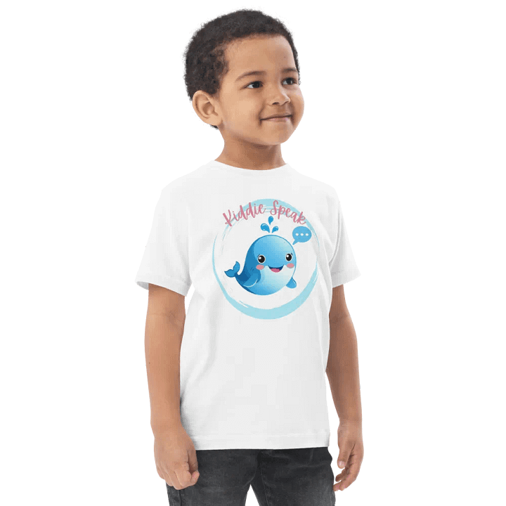 Whimsical Whale Toddler Jersey Tee product image (2)
