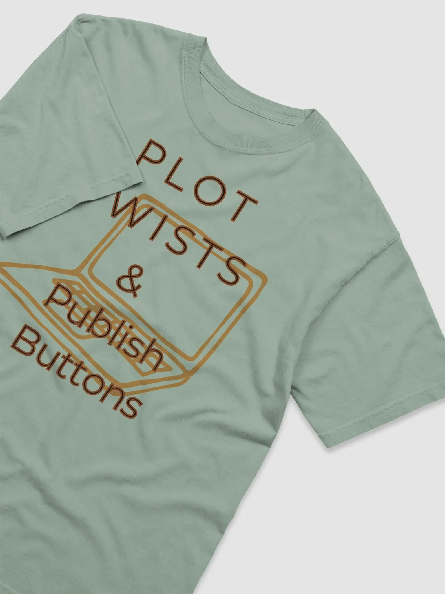 Plot Twists and Publish Buttons – A Must-Have Shirt for Writers product image (4)