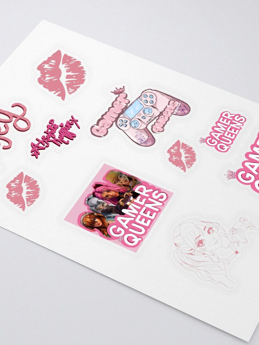GAMER QUEENS sticker page product image (2)