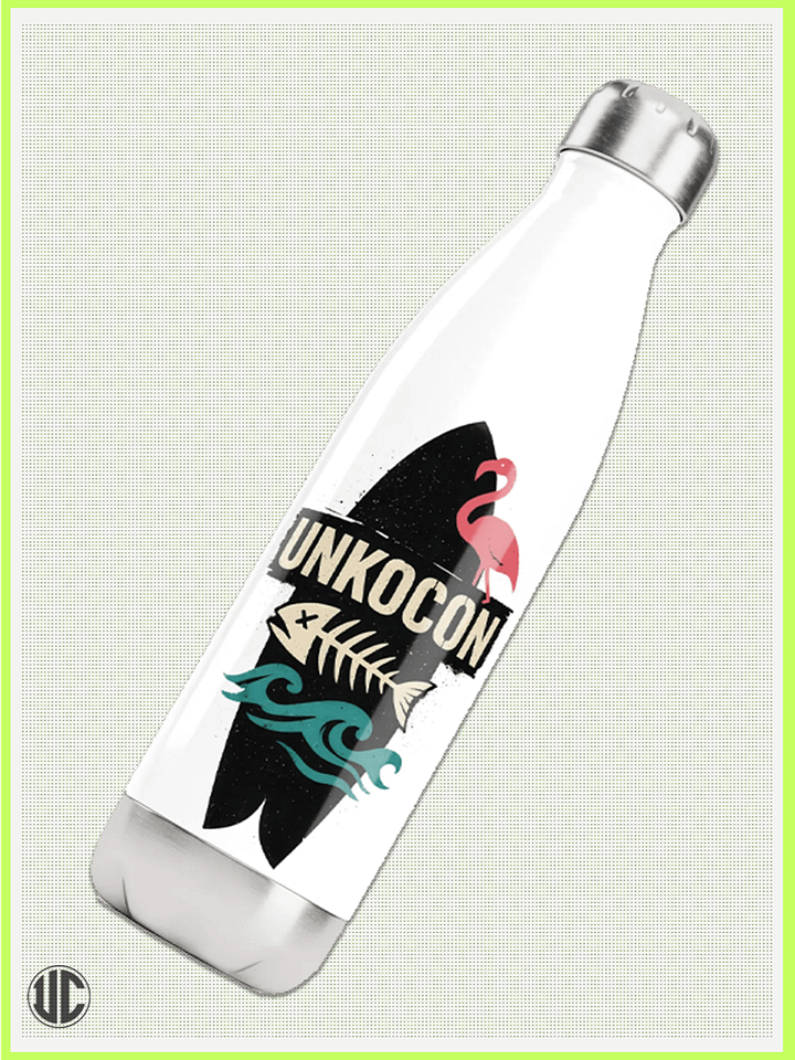 UnkoCon Stainless Steel Water Bottle – Beachside Oddities (17 oz) product image (2)