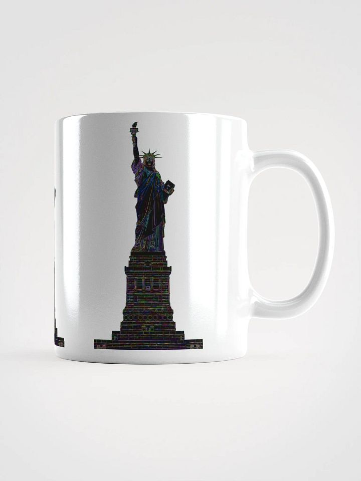 White Glossy Coffee mug-Statue of Liberty product image (1)