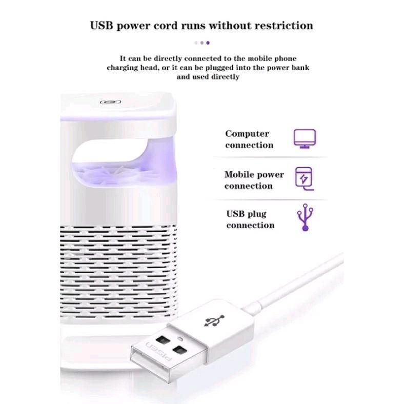 Đèn bắt muỗi - Máy bắt muỗi diệt côn trùng thông minh - Hút muỗi siêu mạnh product image (3)