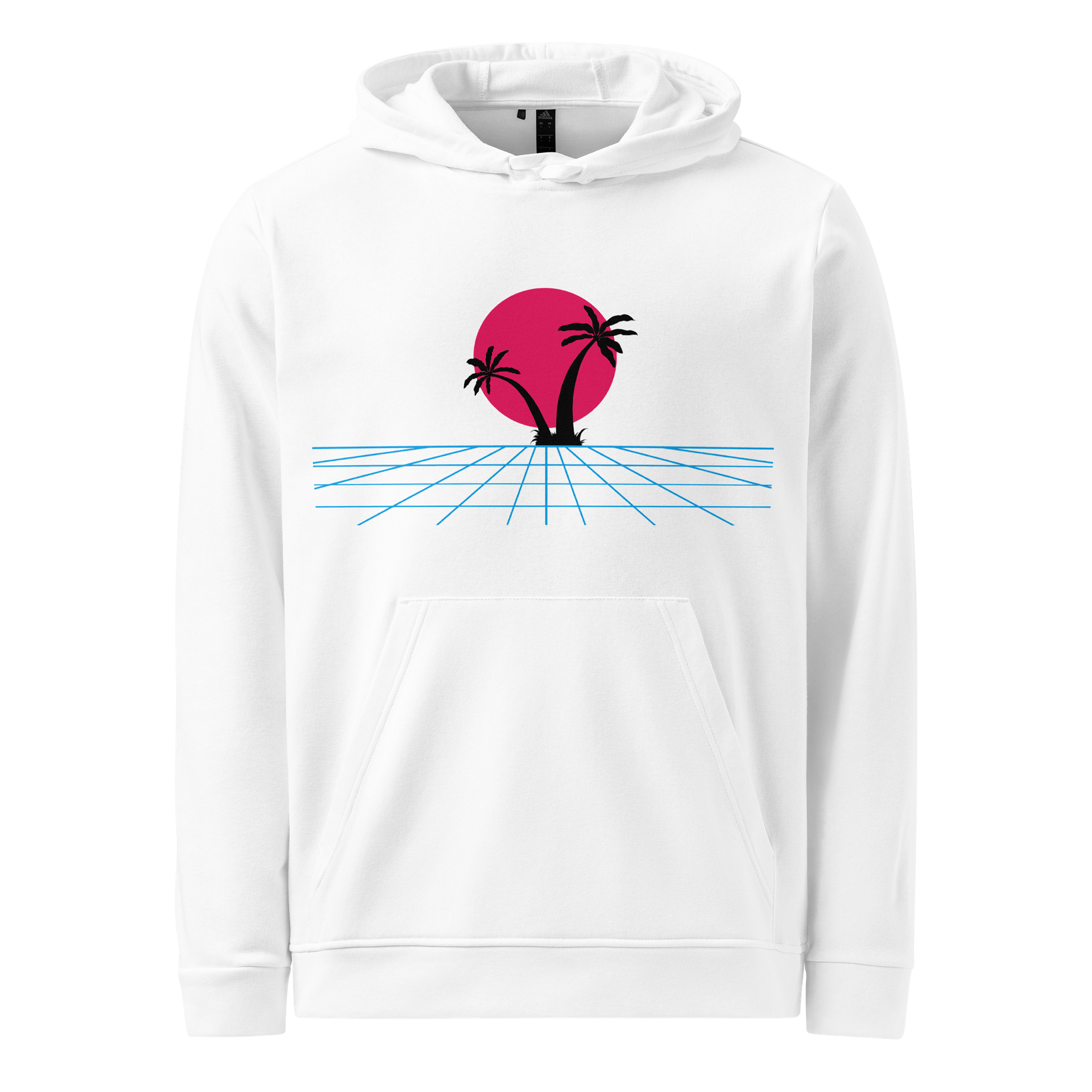 Neon Sunset Vaporwave Hoodie product image (1)