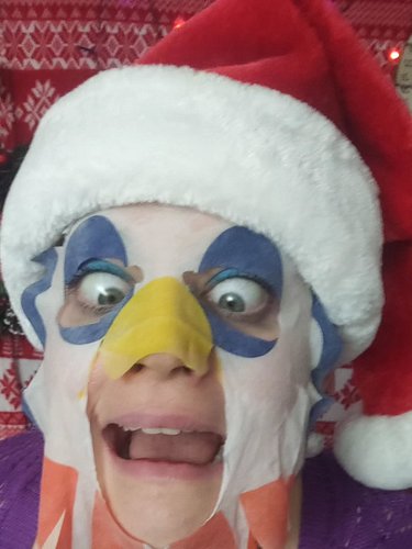 🐧 THANKYOU FOR 45SUBS!!! See you next stream! 💜💜💜 #subgoals #penguin #penguinfacemask