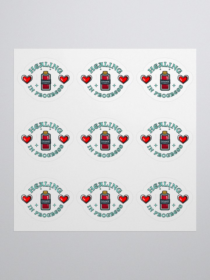 Healing In Progress Stickers (9) product image (1)