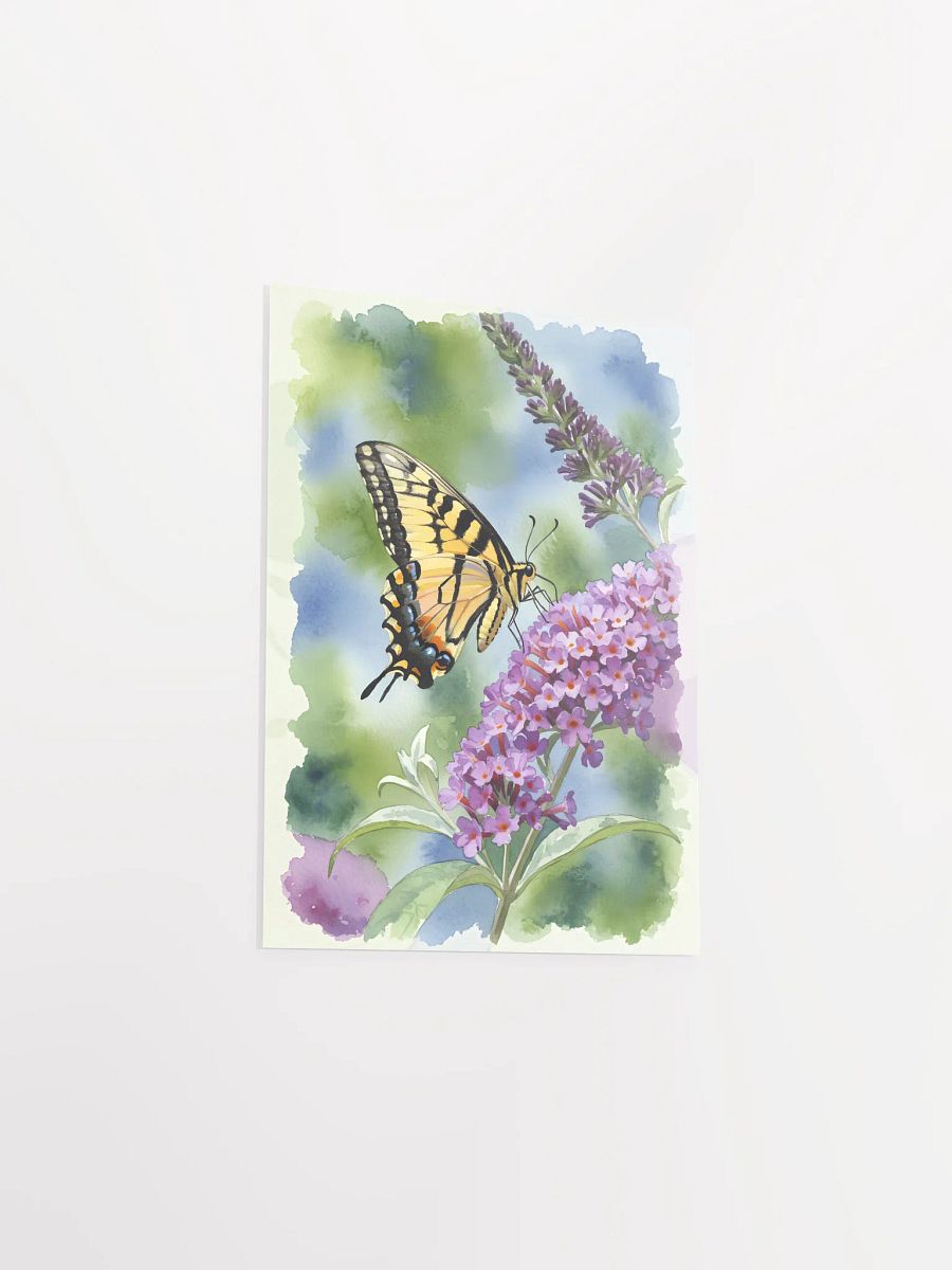 The Painted Wanderer: Bloom and Butterfly Poster product image (16)