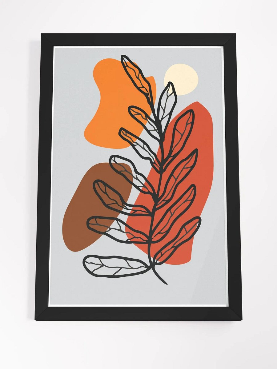 Botanical Harmony Framed Poster product image (24)