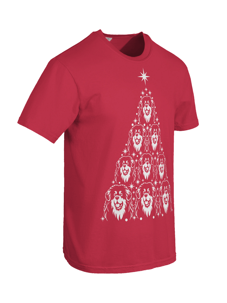 Tibetan Mastiff Christmas Tree T-Shirt product image (38)