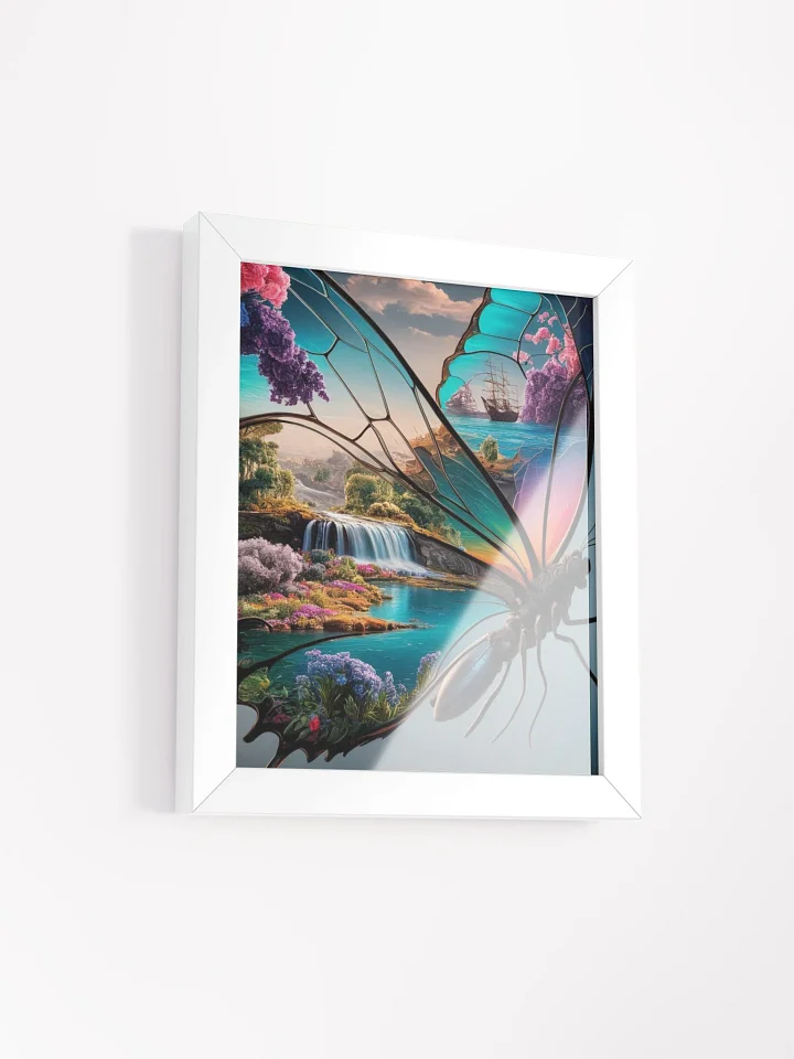 Dreamscape Butterfly Wing Art Framed Poster product image (2)