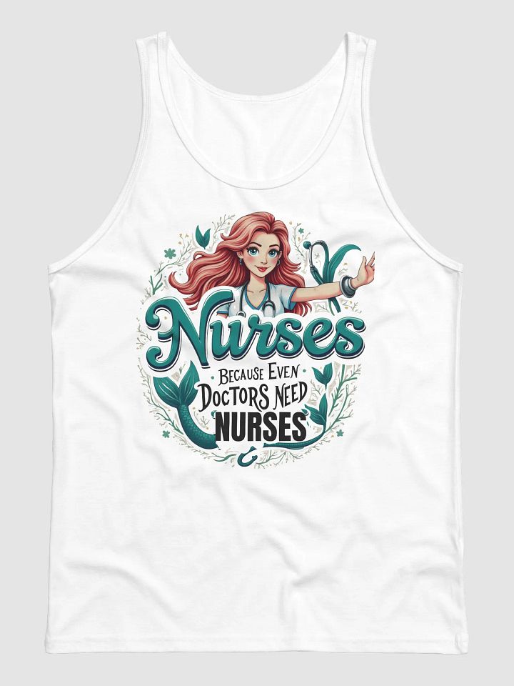 Mermaid Nurse Jersey Tank product image (2)