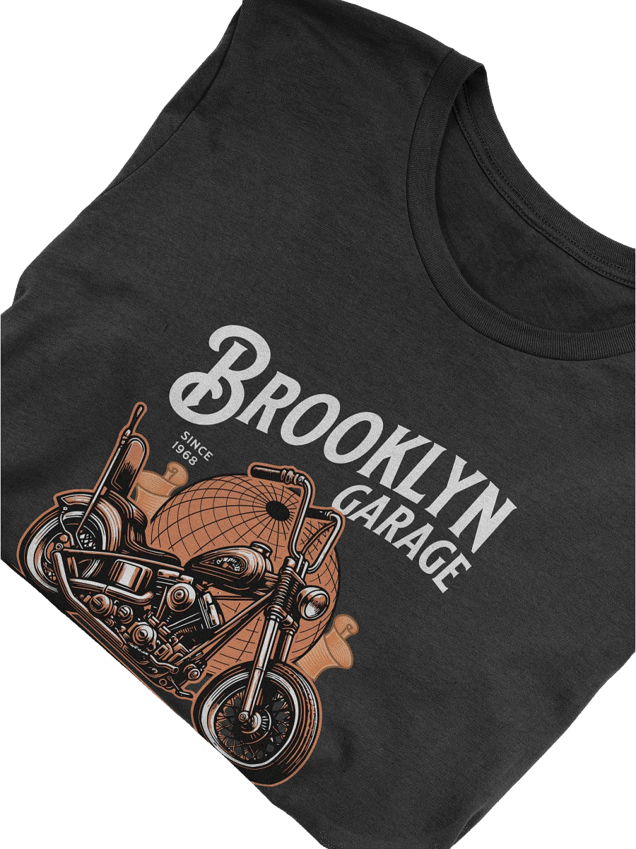 Brooklyn Garage Motorcycle T-Shirt product image (13)