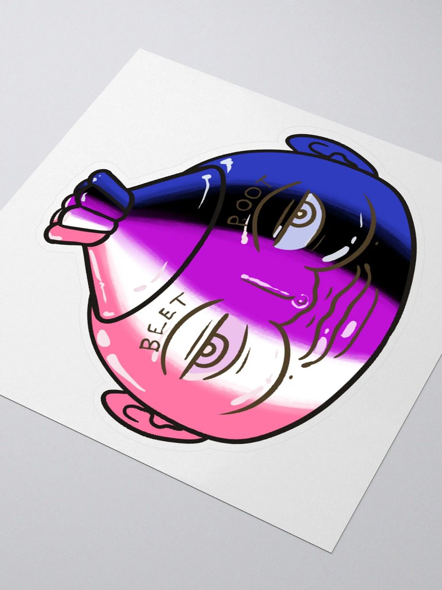 Genderfluid Poot bubble free stickers product image (3)