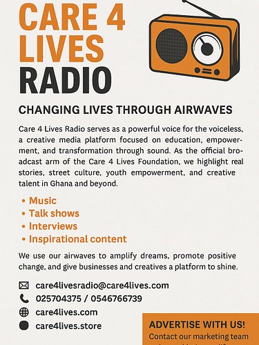🎙️ Care 4 Lives Radio 📻
Where stories come alive, voices matter, and dreams are amplified.
#ChangingLivesThroughAirwaves 🌍🔥
#...