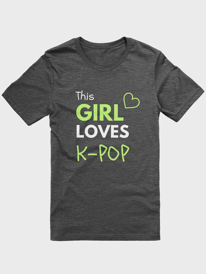 This Girl Loves K-Pop - Unisex T-shirt Bella Canvas 3001 product image (4)