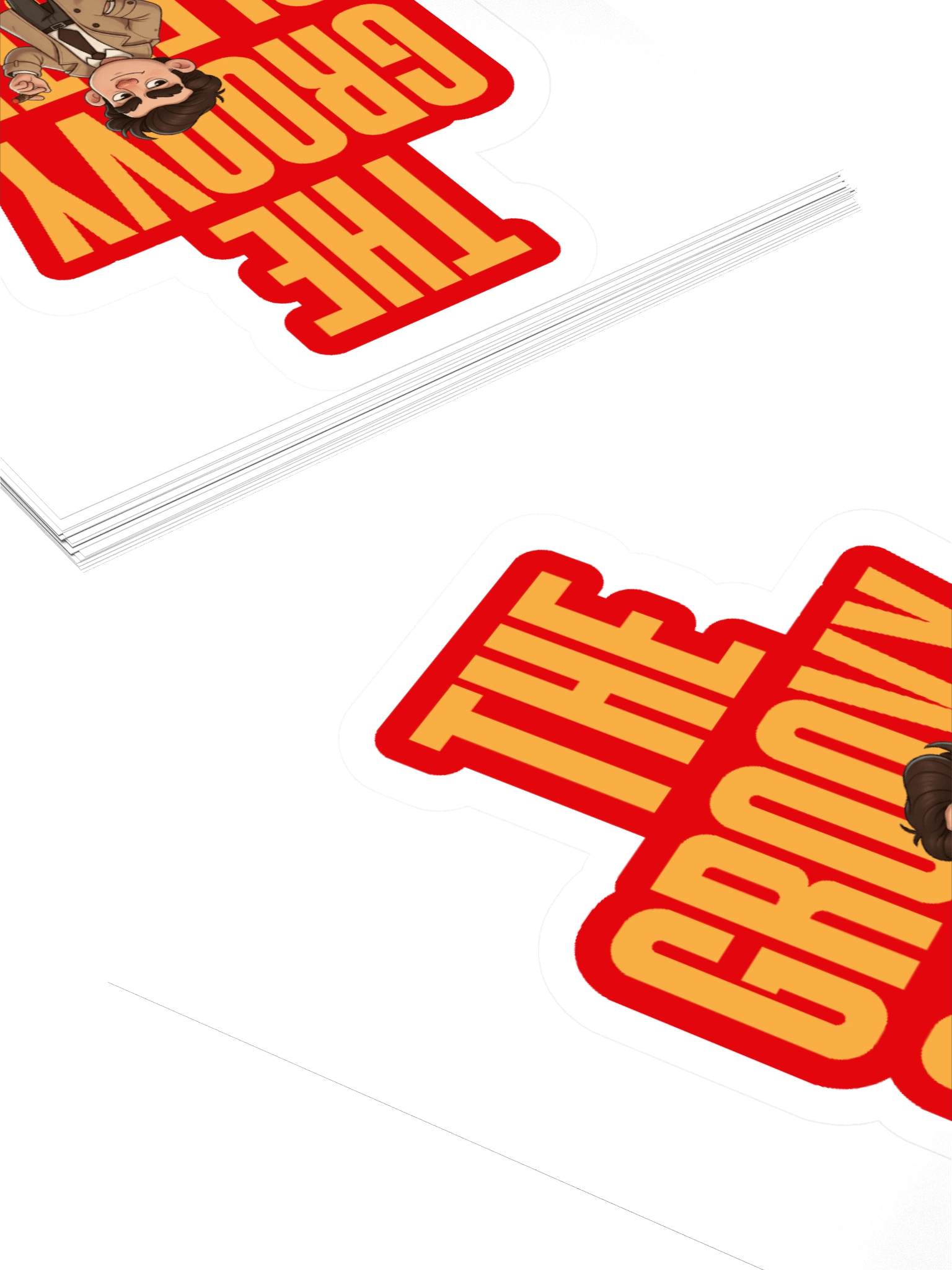 The Groovy Sleuth Kiss-Cut Sticker | Podcast Commemorative Design product image (12)