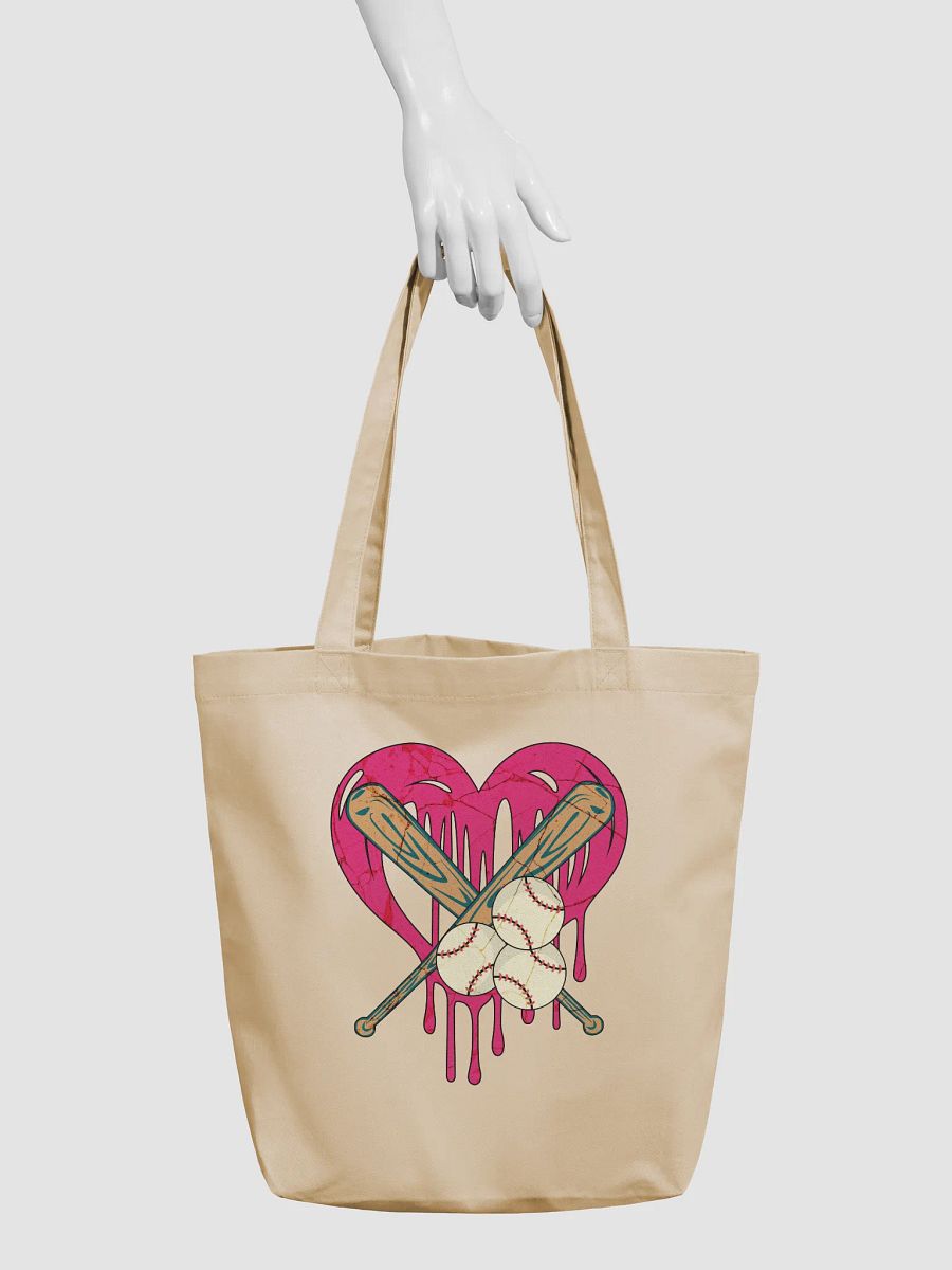 Heart Baseball Swingers Tote Bag product image (6)