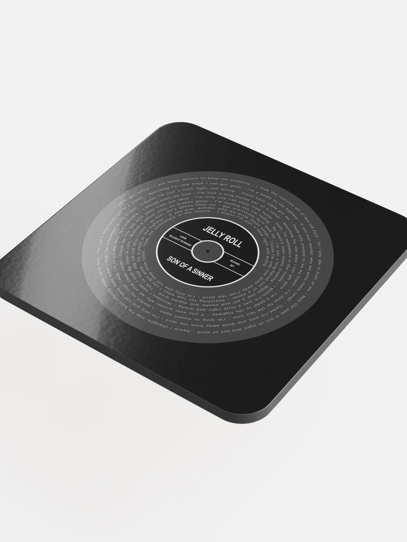 Jelly Roll - Son of a Sinner Vinyl Coaster product image (4)