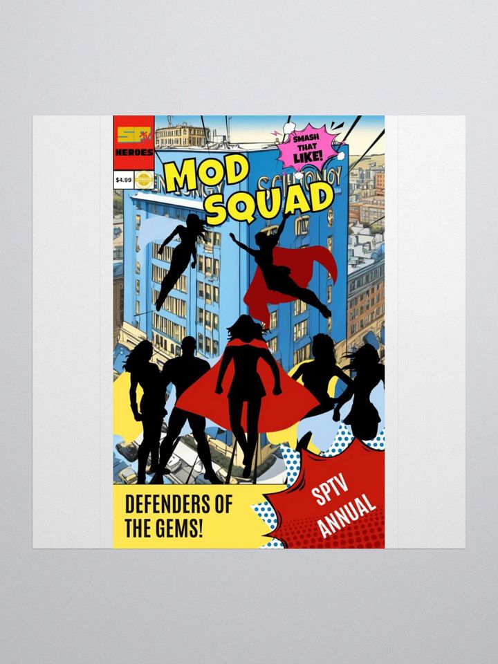 Support the MODs Sticker product image (1)