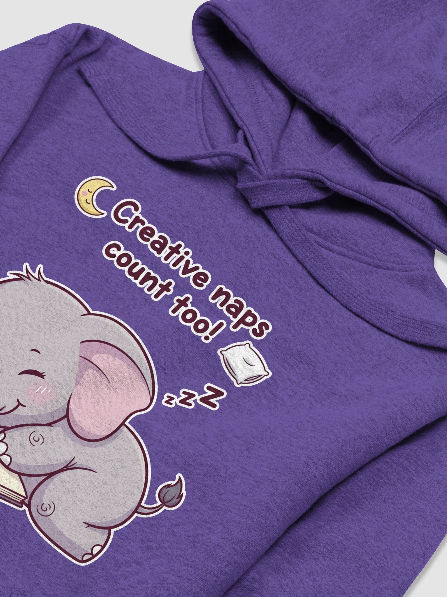 Sleepy Elephant Unisex Premium Hoodie product image (7)