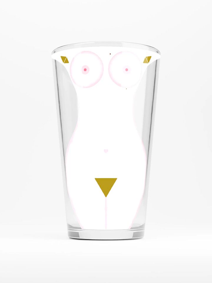 Abstracteros Elegant Shaker Pint Glass for Beer Lovers product image (1)