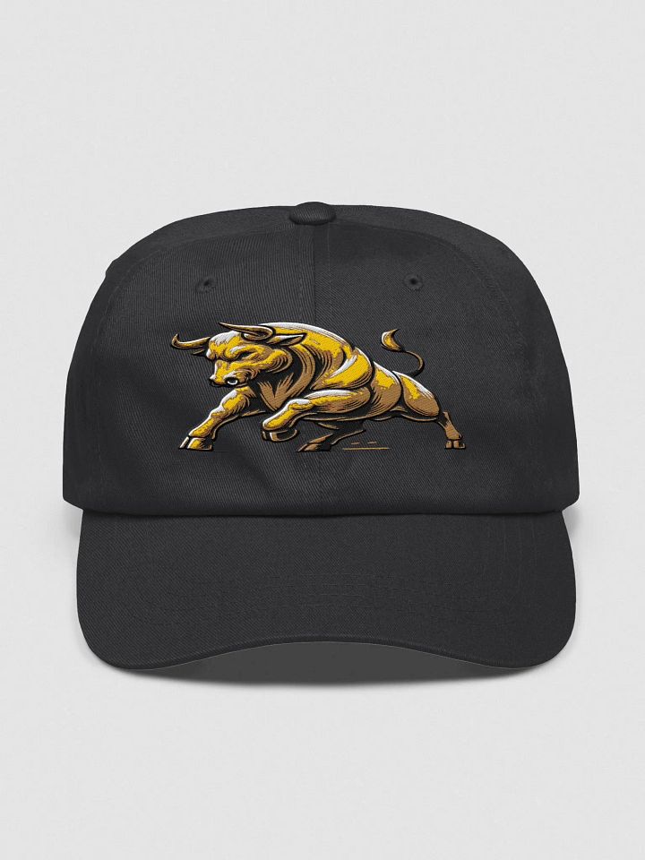 Golden Bull Power Dad Hat product image (1)