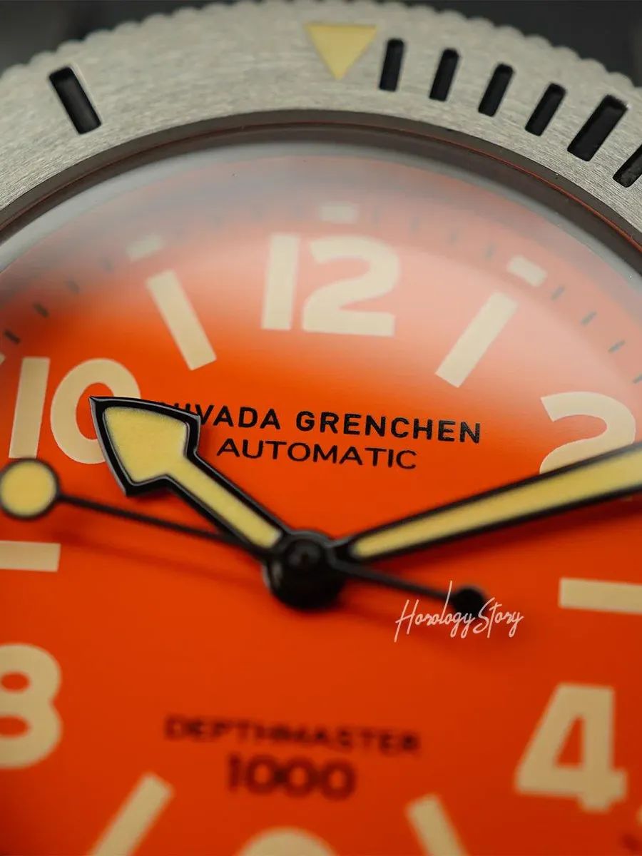 Nivada Grenchen Depthmaster 1000m Orange product image (6)