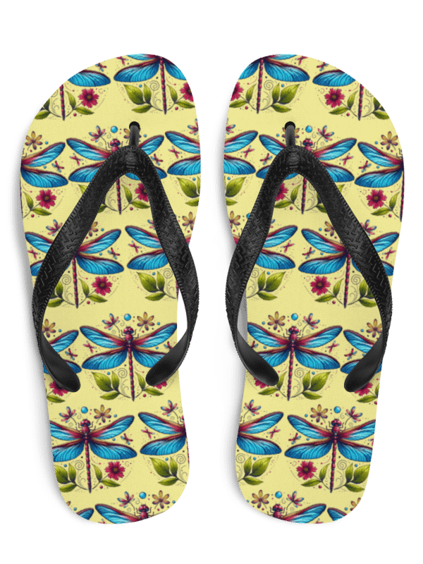 Dragonfly Symphony Flip Flops product image (1)