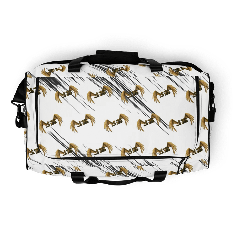 Golden-Winged Mechanical Marvel Duffle Bag product image (6)
