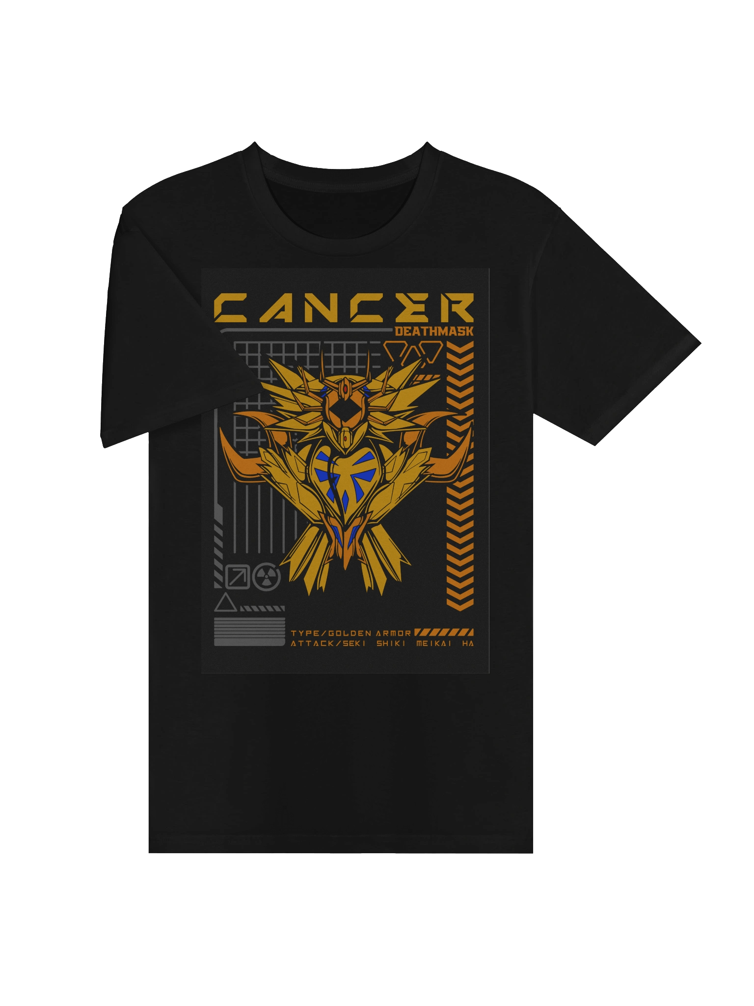 ☠️ Cancer Deathmask: Underworld Surge Tee product image (3)