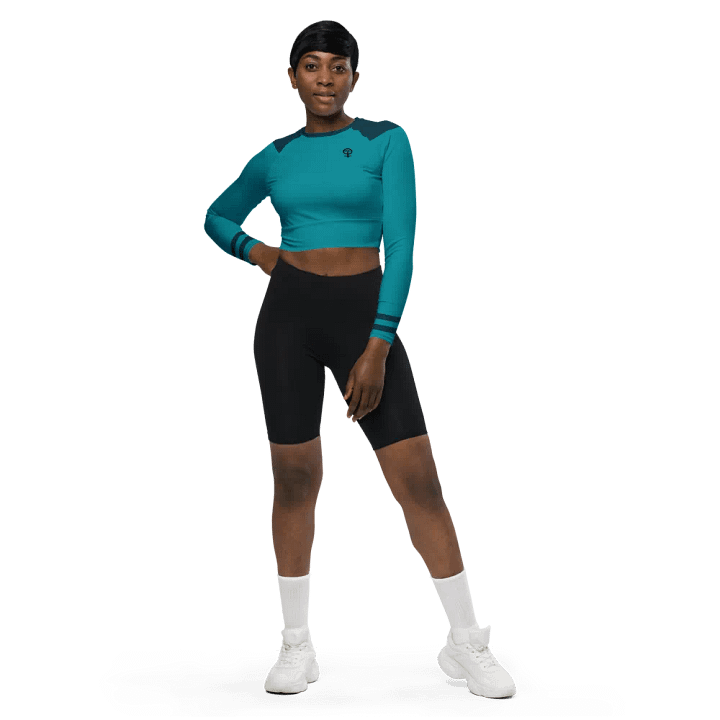 Venus Long Sleeve Crop Top product image (2)