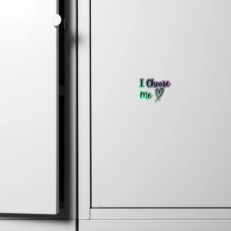 Holographic Sticker - I Choose Me product image (4)