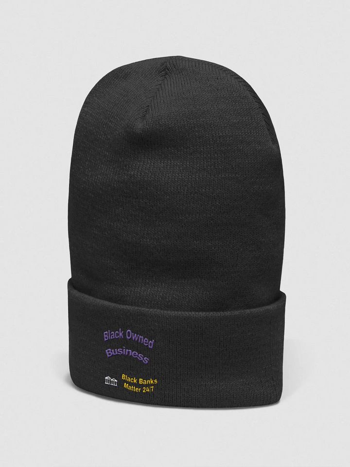 Empowerment Embroidery: Black Banks Beanie product image (2)