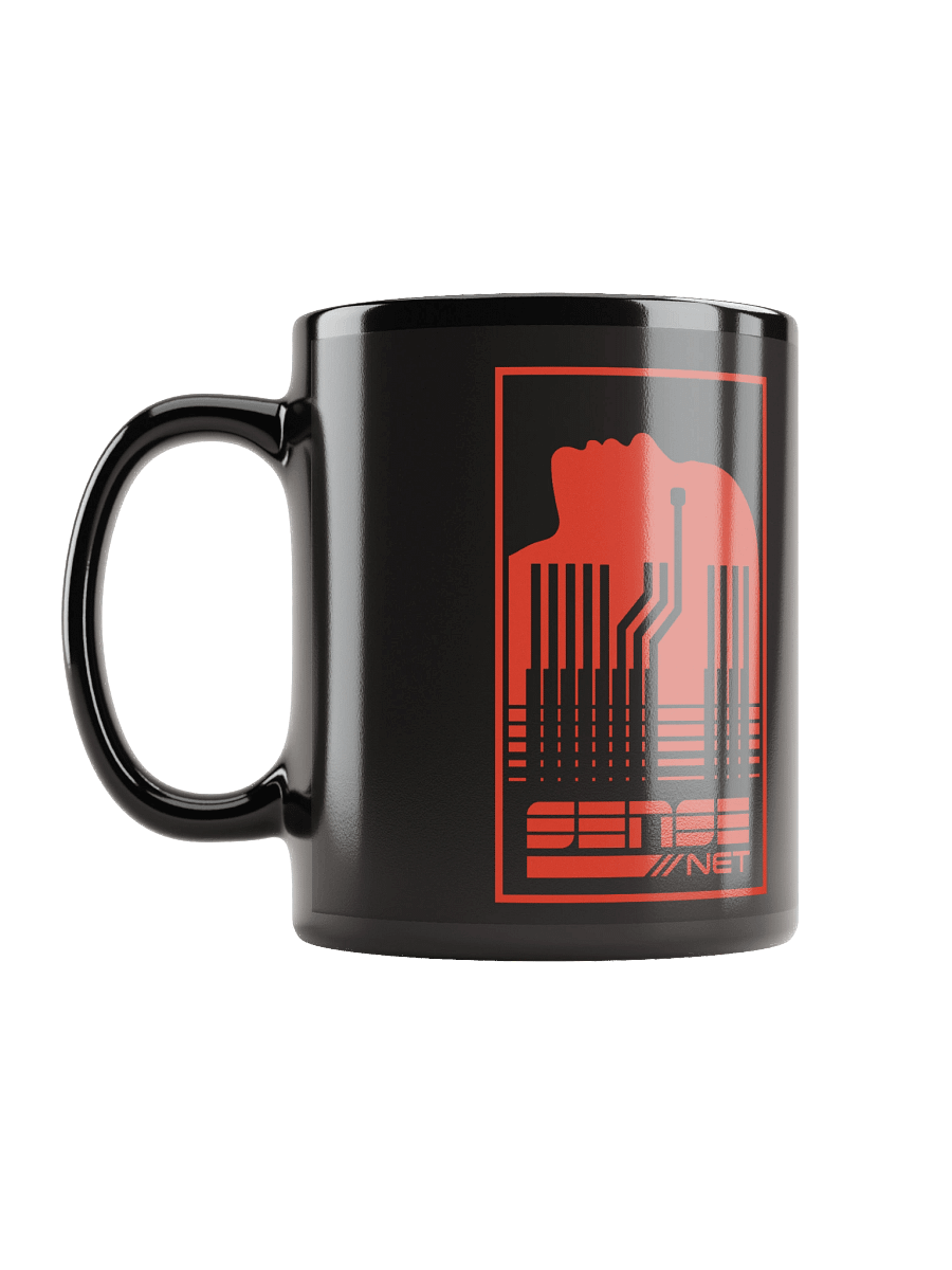 Sense/Net Logo Version 4 Mug (red on black) product image (6)