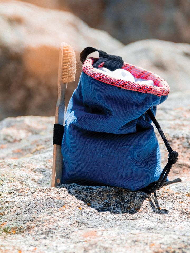Corduroy Blue Chalk Bag product image (1)