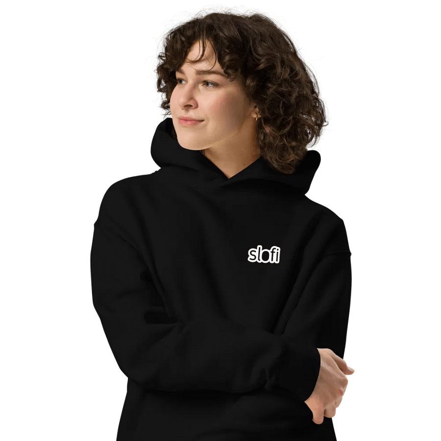 Slofi "Dark Mode" Text Hoodie product image (7)