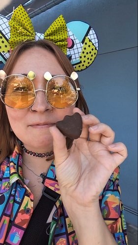Mallard Bites have arrived at Disneyland! We found these in Candy Palace on Main Street. They are themed after the faux conce...