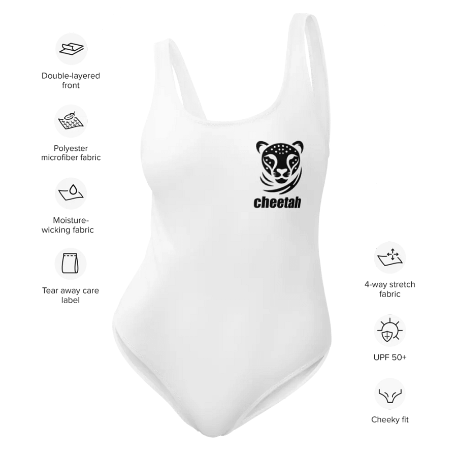cheetah bodysuit white product image (3)
