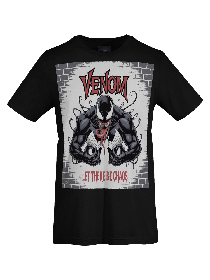 Let There Be Chaos: Venom Graffiti Supersoft Tee product image (1)