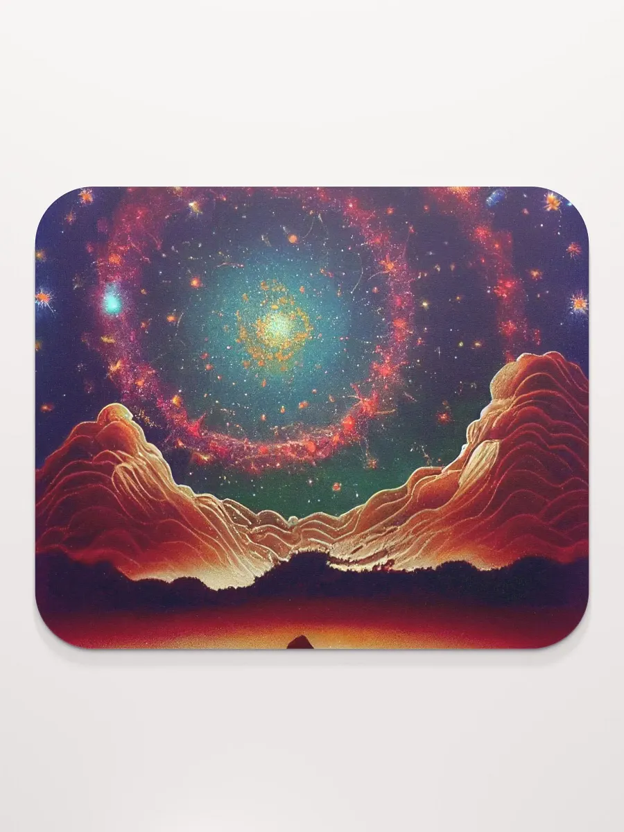 Celestial Galaxy Mouse Pad product image (2)