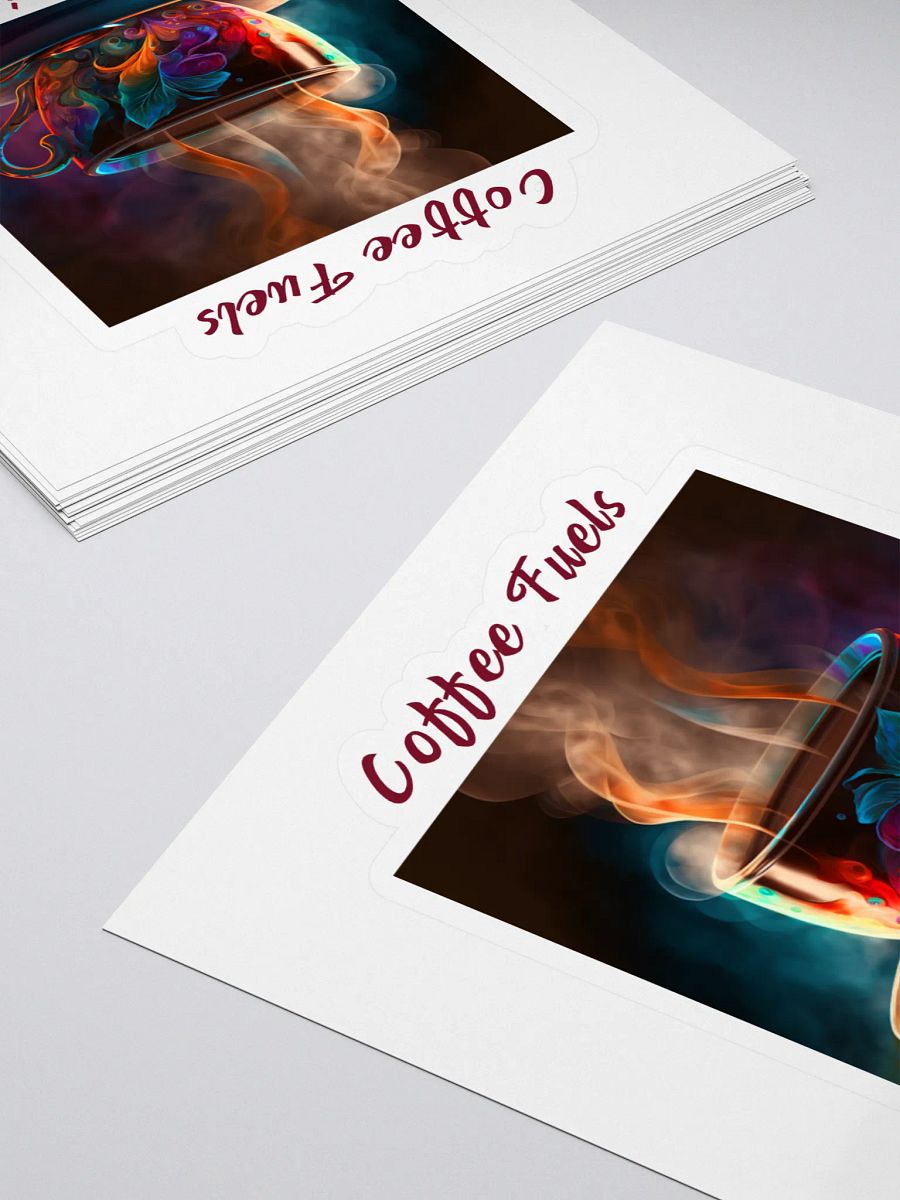 Whimsical Coffee Fuels Sticker product image (4)