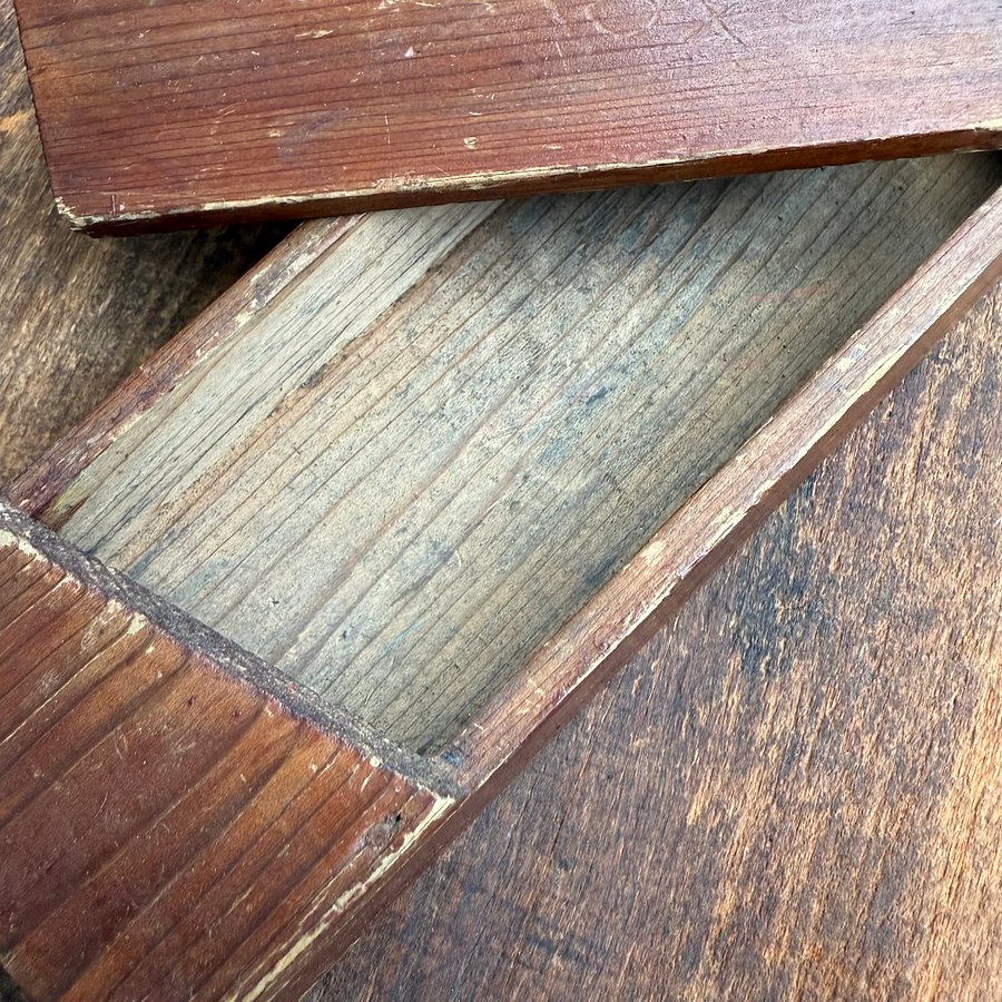 🎎 Antique Japanese Wooden Storage Box with Pivot Lid – Mid-Showa Era – Japan Antique Roadshow product image (7)
